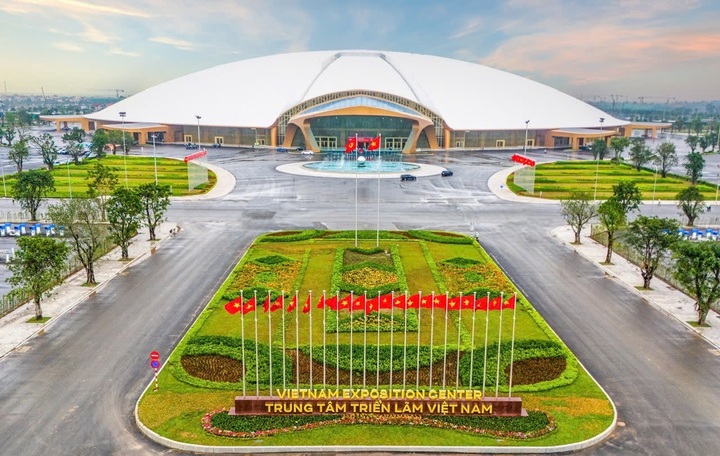 Trung tâm Triển lãm Quốc gia Việt Nam có tổng diện tích 900.000m²