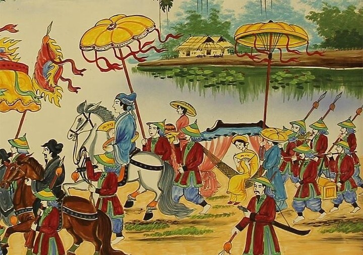 Tân tiến sĩ sẽ được ban nhiều đặc ân, được vinh quy bái tổ, khắc bia lưu danh và bổ nhiệm chức quan. (Tranh minh hoạ)