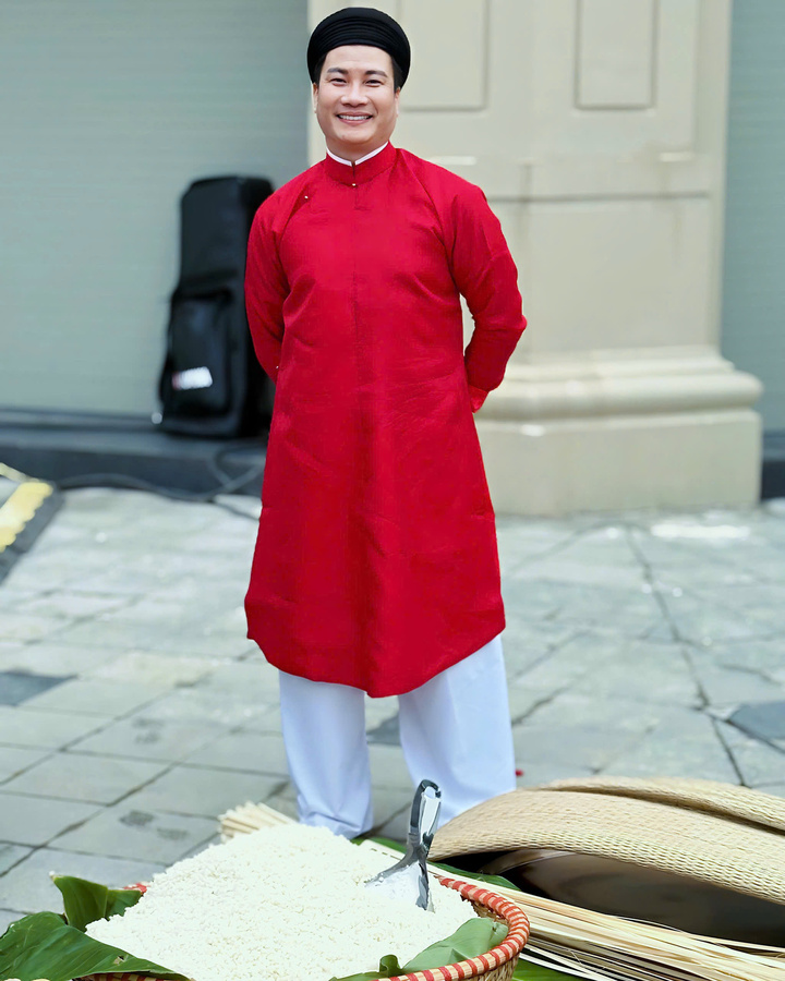 Chuyên gia ẩm thực Nguyễn Phương Hải dụng công phục chế món mọc vân ám chuẩn vị xưa nhất.