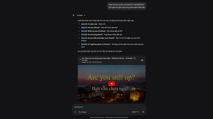 Cách dịch video bằng Gemini AI sang tiếng Việt nhanh gọn, đơn giản - 4