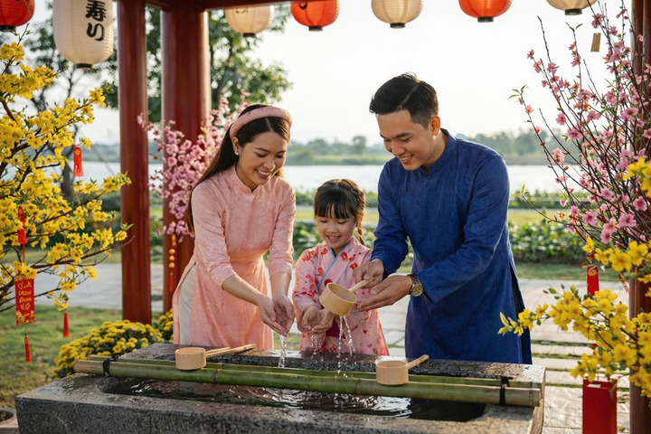 Tết Việt rộn ràng, sắc xuân Nhật tinh tế tại Waterpoint - 3