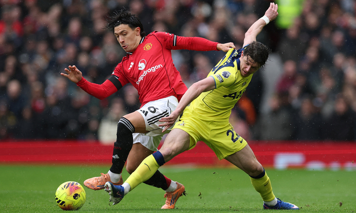 Man Utd đấu với Tottenham ở vòng 25 giải Ngoại Hạng Anh. (Ảnh: Reuters)