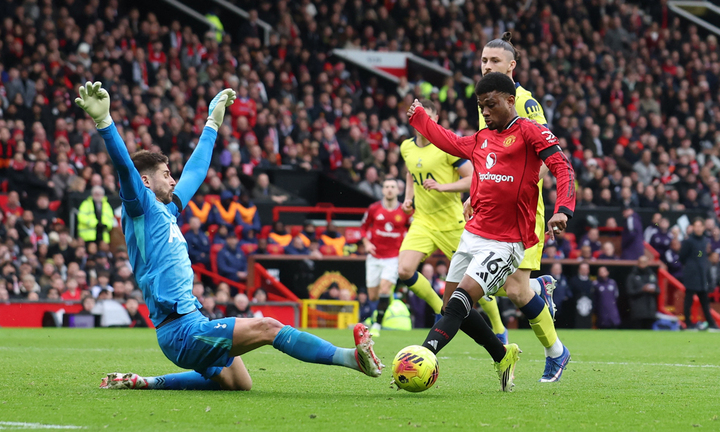 Man Utd thắng dễ Tottenham.