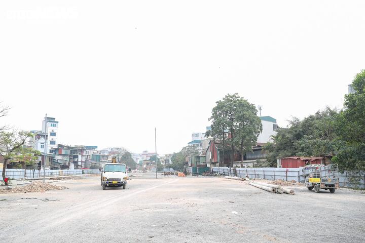 Một đoạn tuyến thuộc dự án đường Vành đai 2,5 (Nguyễn Trãi - Đầm Hồng) đã hoàn thành công tác giải phóng mặt bằng.