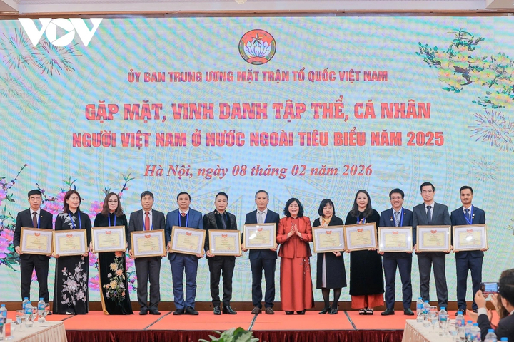 Ủy ban Trung ương MTTQ Việt Nam gặp mặt kiều bào Xuân 2026.