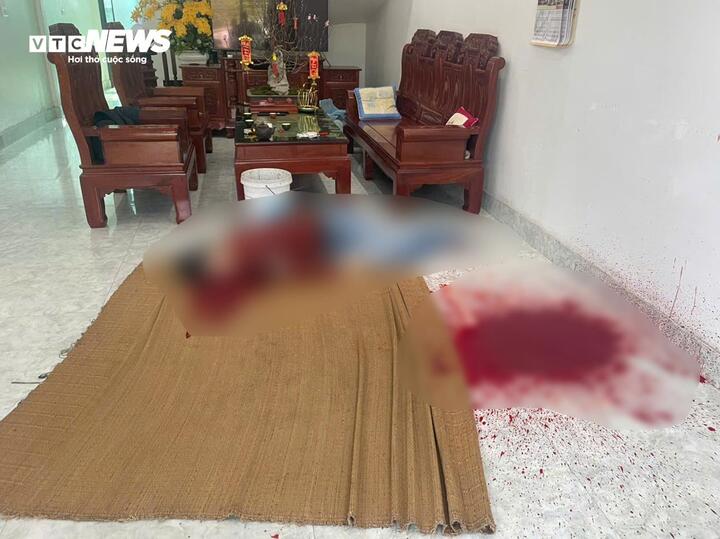 Hiện trường vụ án mạng.