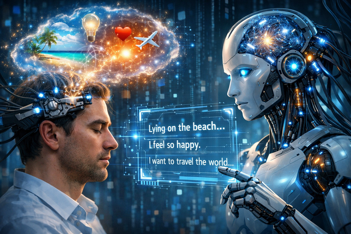 AI học hỏi từ dữ liệu, công cụ văn bản mô tả ngày càng trở nên tốt hơn trong việc sử dụng các bản quét não. (Ảnh: MH)