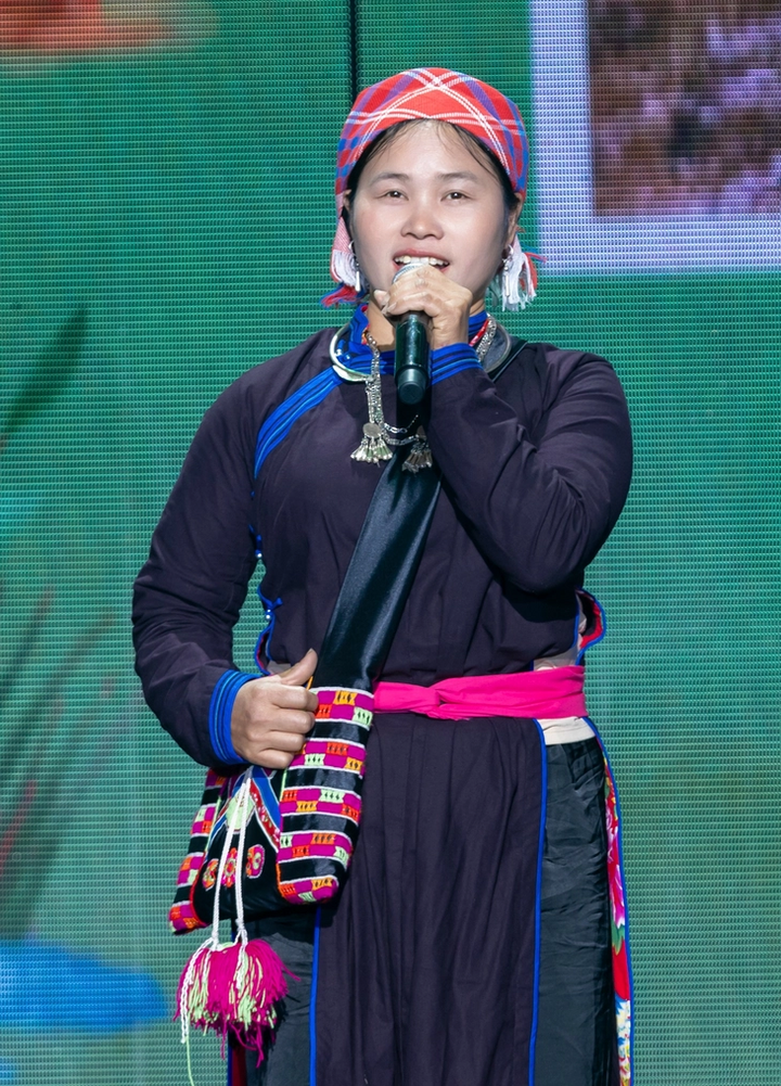 Chị Vàng Thị Thông gắn với hành trình phát triển du lịch cộng đồng tại Bản Liền.