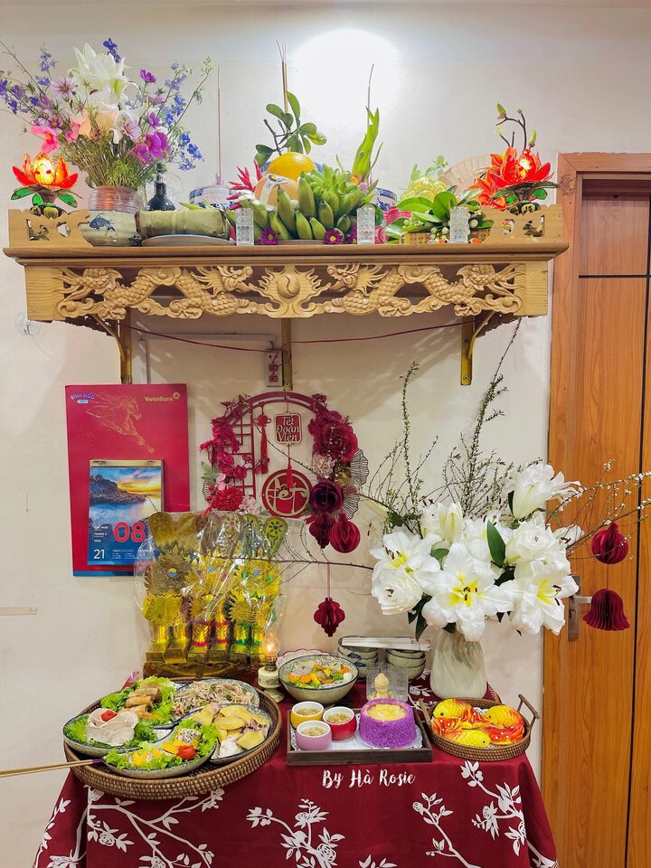 Để lễ cúng diễn ra trọn vẹn ý nghĩa, người dân thường nhắc nhau tránh phạm phải những điều kiêng kỵ. (Ảnh: Nguyễn Việt Hà)