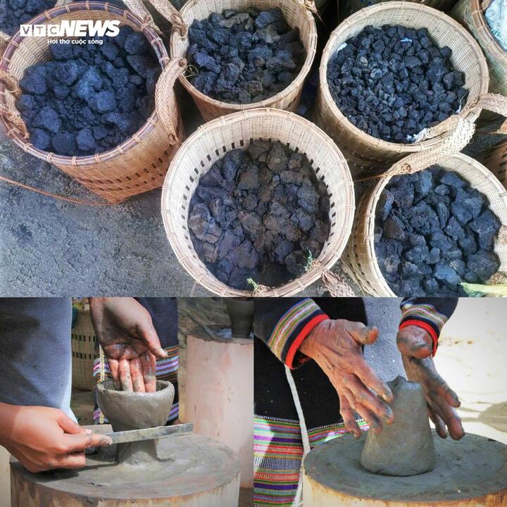 Dòng gốm cổ M’Nông được làm từ loại đất đào dưới chân núi Chư Yang Sin, lọa đất này có độ dẻo lạ kỳ và một sự "nguyên thủy" mà không nơi nào có được.