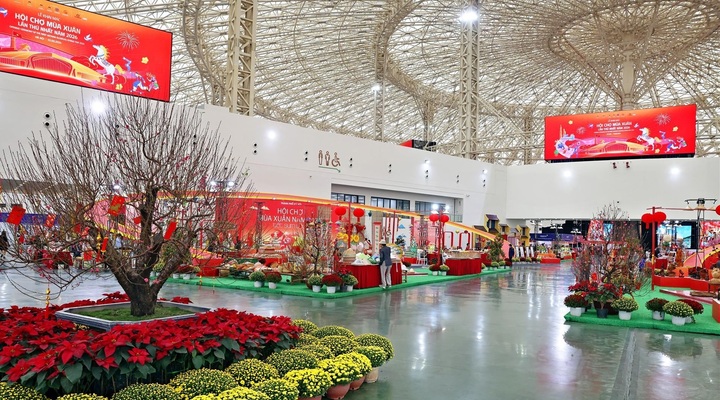 Hội chợ Mùa Xuân 2026 sẽ diễn ra đến hết 13/2. (Ảnh minh họa: Báo ảnh Việt Nam)