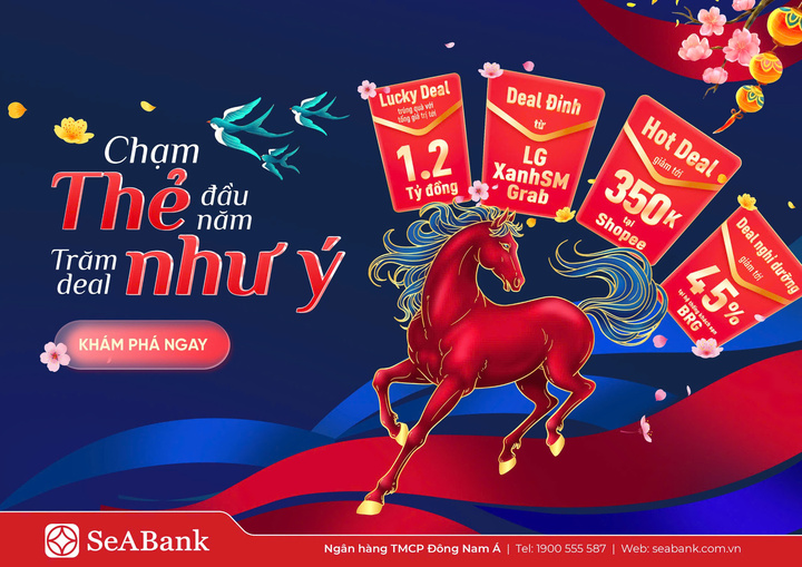 SeABank kích cầu tiêu dùng dịp Tết Bính Ngọ 2026 bằng ưu đãi thẻ tín dụng - 1