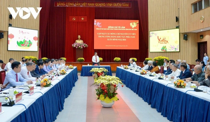 Quang cảnh buổi gặp mặt.