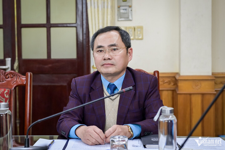 Ông Nguyễn Đức Bình, Trưởng Ban quản lý khu di tích phường Nam Định.