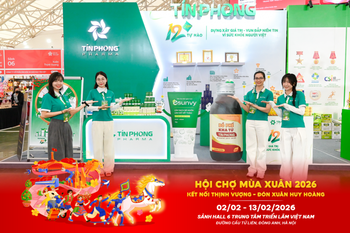 Công Ty Cổ Phần Dược Tín Phong tham dự Hội chợ Mùa Xuân 2026 - 1
