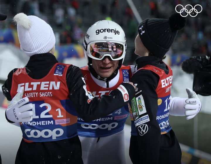 Trượt tuyết nhảy xa từ lâu trở thành truyền thống của gia đình Prevc. (Nguồn: @olympics/Instagram)