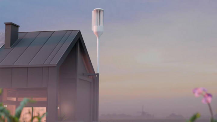 Hình ảnh tuabin gió The Blade của Cell Technologies. (Ảnh: De Ondernemer)