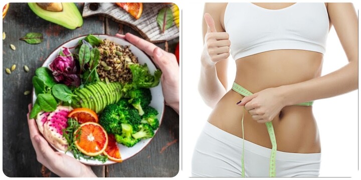 Duy trì chế độ ăn uống lành mạnh giúp giảm mỡ bụng rất hiệu quả