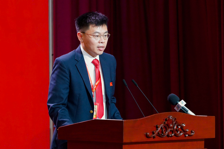 Chủ tịch Hội đồng điều hành VIFC-HCMC Trương Minh Huy Vũ.