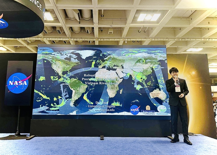 Đức trình bày báo cáo về dữ liệu mưa vệ tinh toàn cầu, tháng 12/2023.