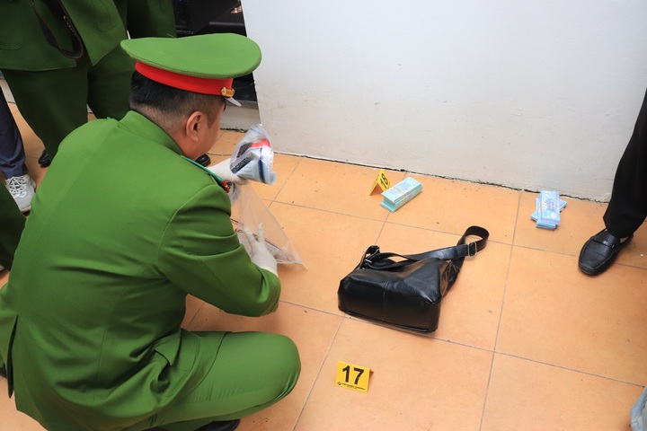 Diễn tập phòng chống cướp tài sản tại trụ sở ngân hàng ở Hà Nội - 2