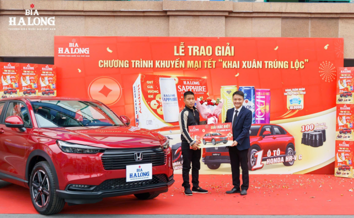 Bia Hạ Long tìm ra chủ nhân ô tô Honda HR-V G - 1
