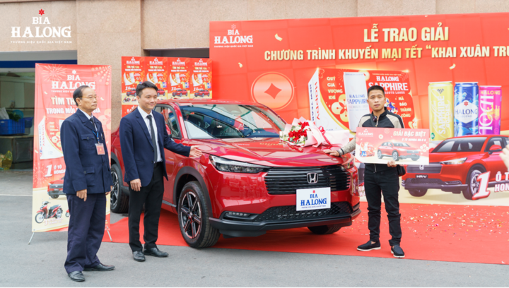 Bia Hạ Long tìm ra chủ nhân ô tô Honda HR-V G - 2