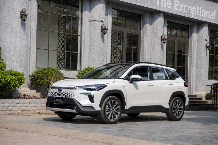 Toyota Corolla Cross hybrid ghi nhận mức tiêu hao nhiên liệu hỗn hợp 3,67 lít/100 km.