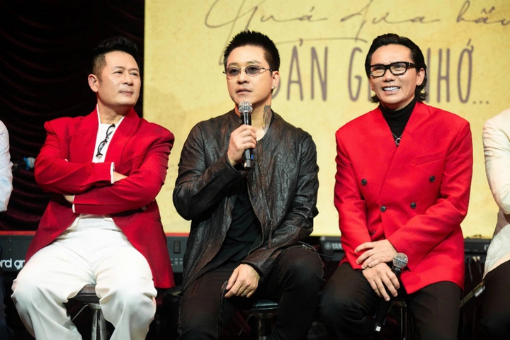 Nhóm nhạc Quả Dưa Hấu tái hợp trong live concert "Bản ghi nhớ".