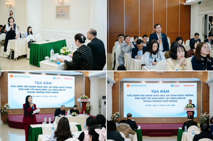 Honda Việt Nam đồng hành cùng Bộ GD&ĐT tổ chức chuỗi tọa đàm - 3
