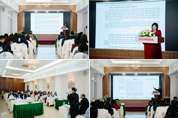 Ý kiến đóng góp từ các đại biểu sẽ tạo tiền đề để Bộ GD&ĐT dần hoàn thiện nội dung cho bộ tài liệu tiêu chuẩn về ATGT trong cơ sở giáo dục.