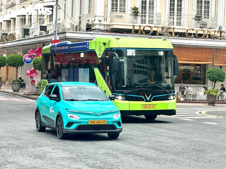 Phương tiện xanh kết nối di chuyển bền vững trong đô thị. (Ảnh: Mạnh Hùng)