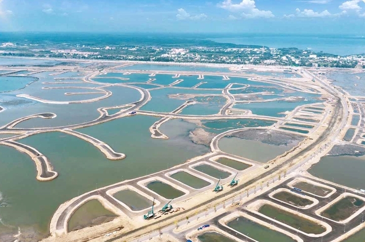 Cần Giờ là điểm sáng nổi trội của thị trường bất động sản TP.HCM. (Ảnh: Đ.V)