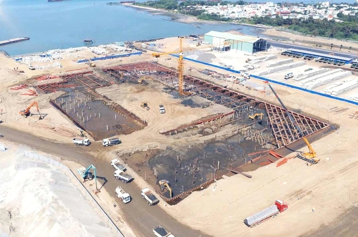 Siêu dự án lấn biển góp phần vào việc phát triển đô thị chuẩn xanh tại TP.HCM. (Ảnh: Đ.V)