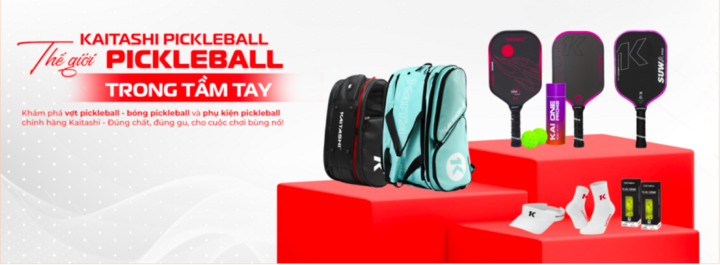 Hệ sinh thái thiết bị Pickleball Kaitashi.