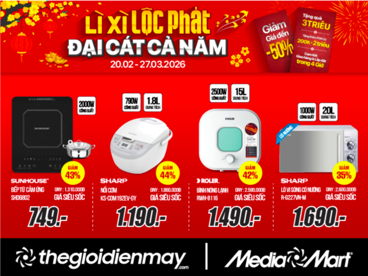 MediaMart khai xuân rộn ràng: 'Lì xì Lộc Phát – Đại Cát cả năm' - 4