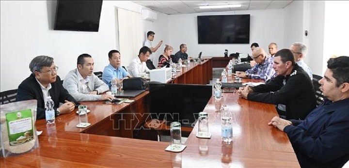 Quang cảnh buổi lễ.