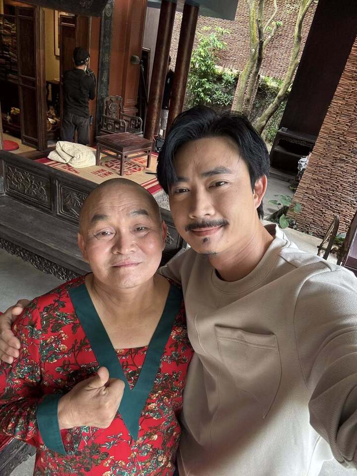 Nam diễn viên Tiến Lộc vào vai con trai Xuân Hinh trong phim Tết "Mùi phở".