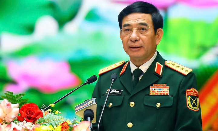 Đại tướng Phan Văn Giang, Bộ trưởng Bộ Quốc phòng. (Ảnh: QĐND)
