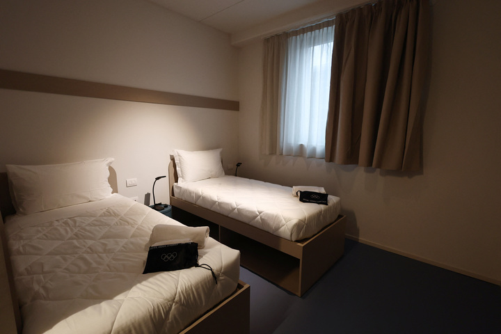 Toàn cảnh khu phòng ở của vận động viên tại Làng VĐV Olympic và Paralympic. (Ảnh: REUTERS/Yara Nardi)