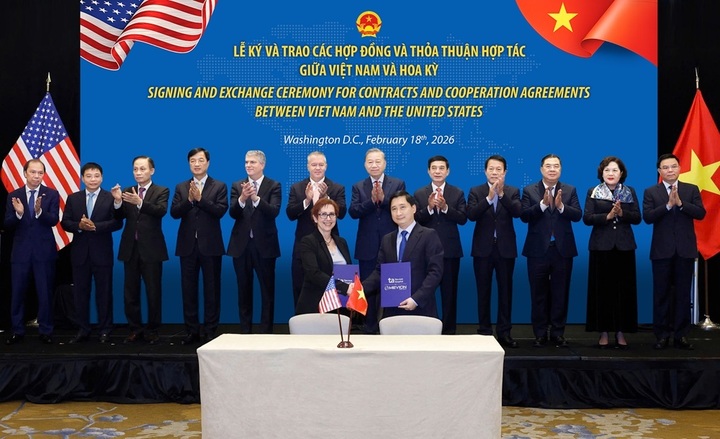 Tổng Bí thư Tô Lâm chứng kiến lễ ký kết. (Ảnh: BV Đa khoa Tâm Anh)