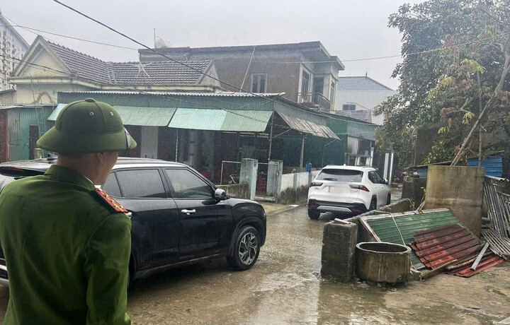 Hiện trường sự việc.