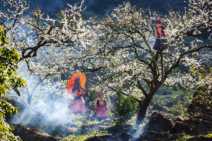 Du lịch và khám phá vùng cao luôn tạo các giác thích thú khám phá của du khách. (Ảnh: Cục Du lịch Quốc gia).