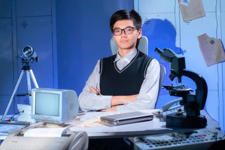 Trần Hoàng Lê Thành - nam sinh vừa đạt 9.0 IELTS. Ảnh: NVCC.