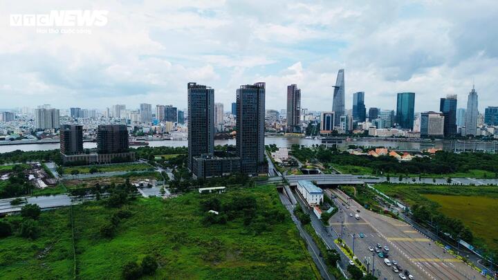 Khu vực đất xây Trung tâm tài chính quốc tế tại TP.HCM ở Thủ Thiêm được đề xuất nâng chiều cao tối đa công trình, trong đó có tòa nhà 99 tầng.