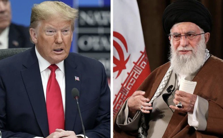 Tổng thống Mỹ Donald Trump (trái) và và Lãnh tụ tối cao Iran Ayatollah Ali Khamenei (phải). (Ảnh: Getty)