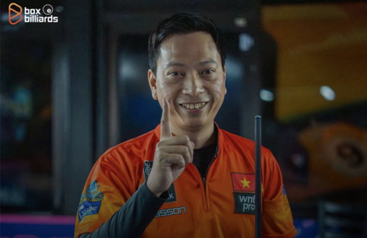 Dương Quốc Hoàng lên ngôi vô địch Premier League Pool 2026.