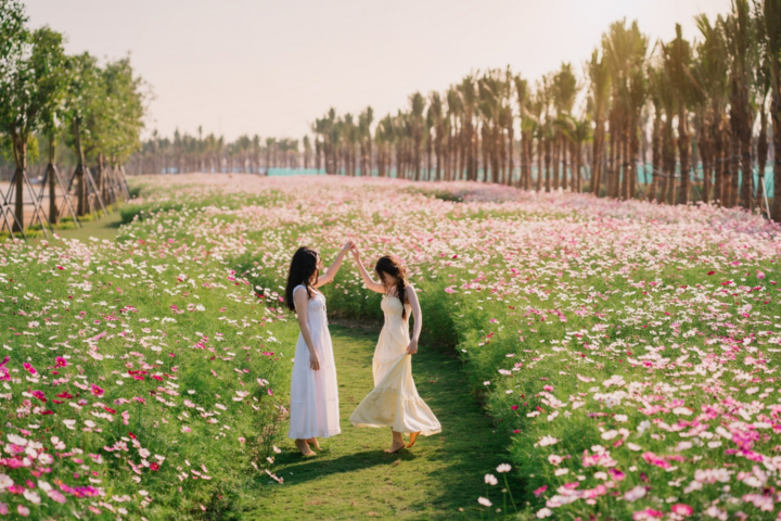 Check in, vui chơi tại cung đường vạn hoa Eco Central Park.