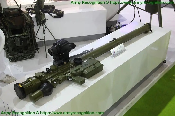 Hệ thống tên lửa phòng không vác vai 9K333 Verba. Ảnh Army Recognition