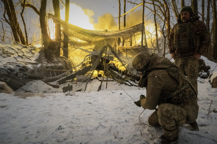 UAV nắm ưu thế trên chiến trường. (Ảnh: AP)